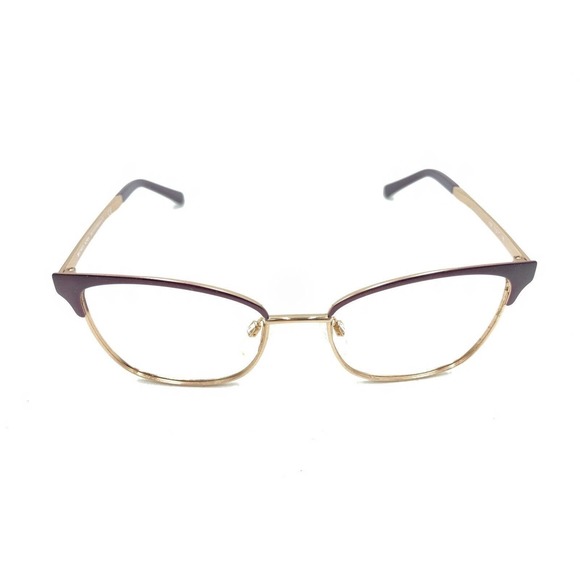 Michael Kors Adrianna IV MK 3012 1108 Purple Gold Eyeglasses Frames 51-17 135 - Picture 2 of 12